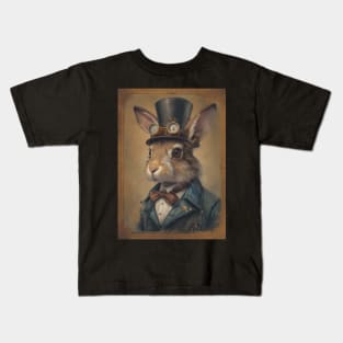 Steampunk Rabbit Kids T-Shirt